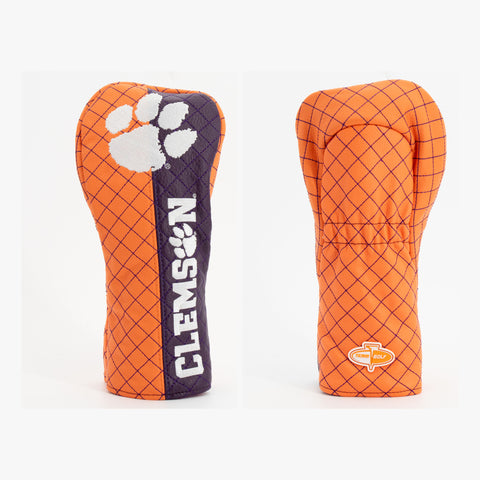 Clemson Tigers Split Quilted Fairway Headcover