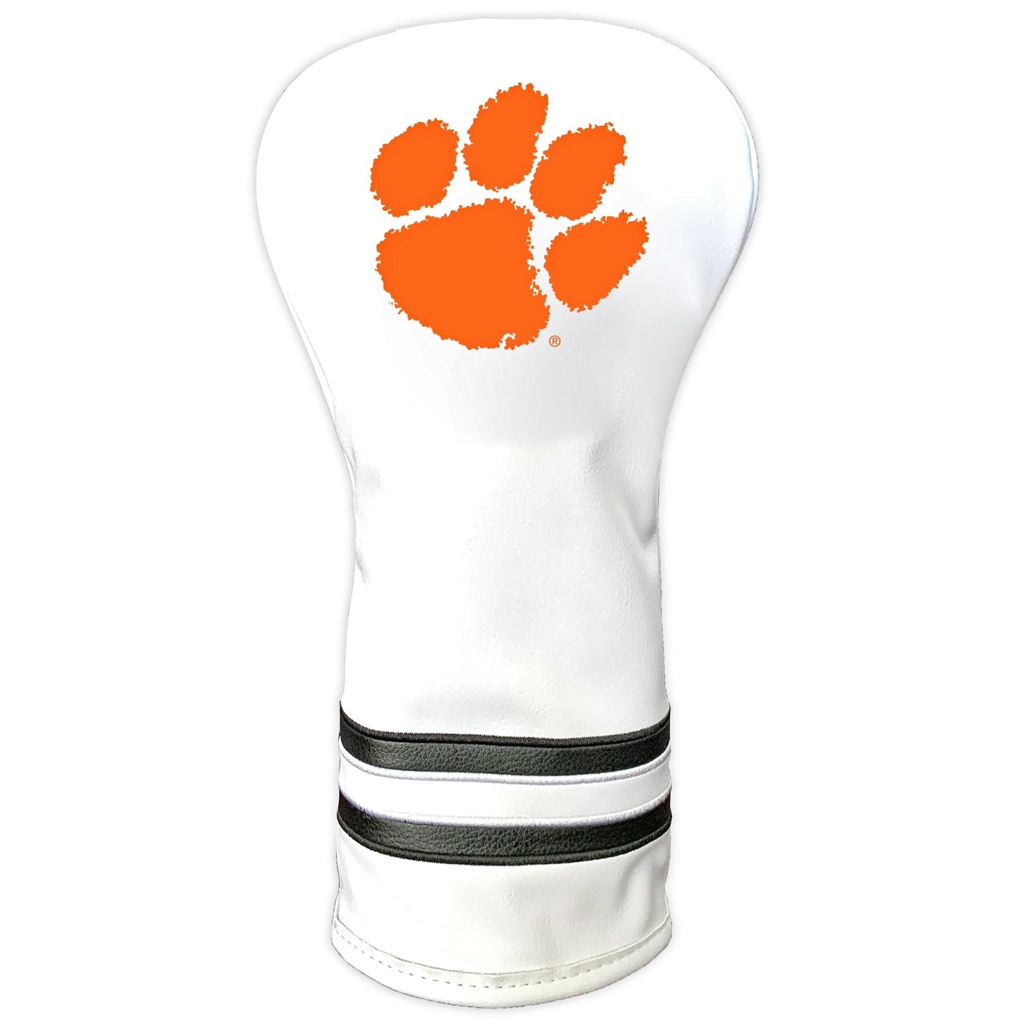 Clemson Tigers Vintage Golf Headcovers – White - Club Rehab