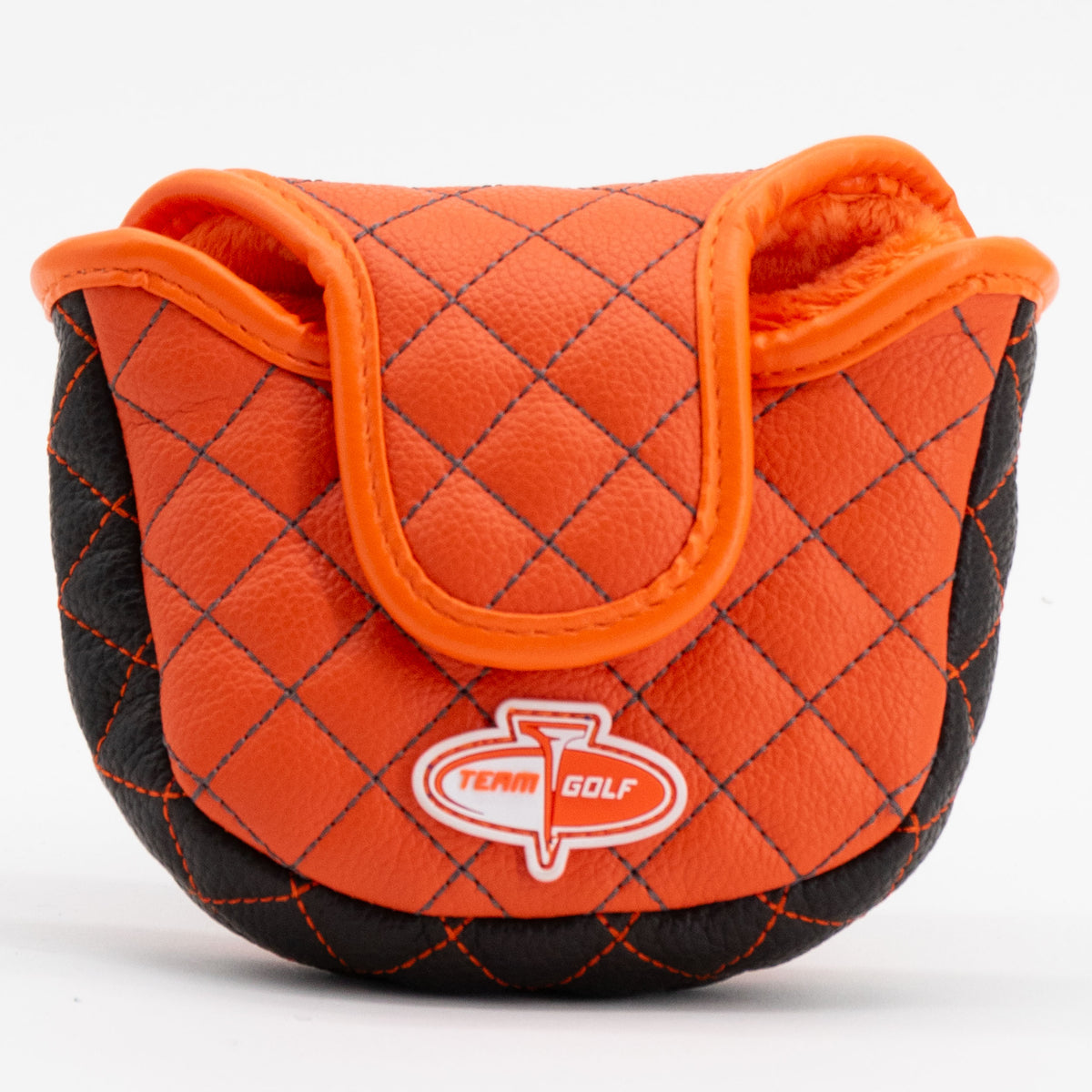 Cleveland Browns Solid Mallet Putter quilted headcover, back view