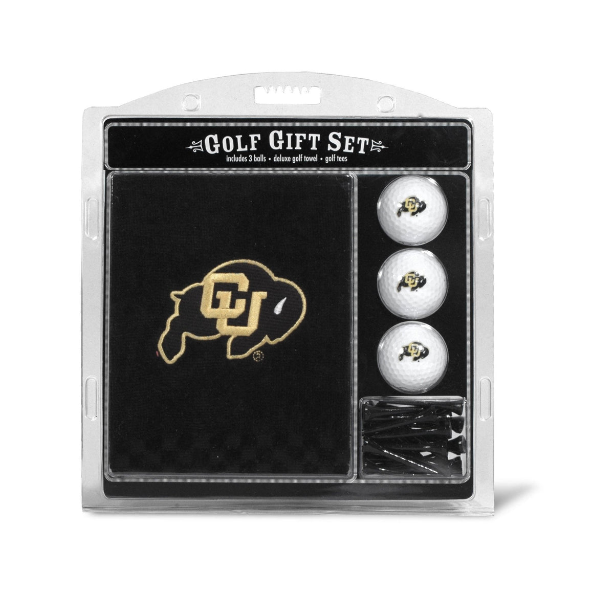 Colorado Buffaloes Embroidered Towel Golf Gift Set