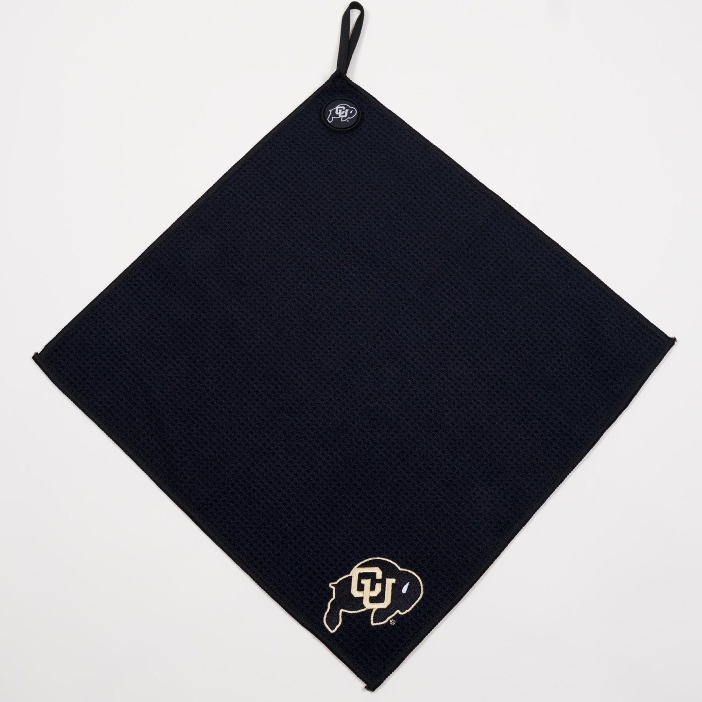 Colorado Buffaloes NCAA Magnetic Embroidered Golf Towel – 15" x 15" - Club Rehab