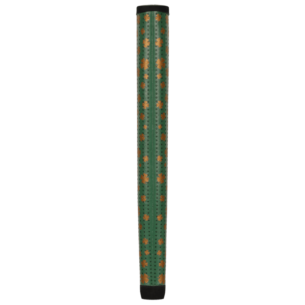 Lizard Skins PG75 Four Leaf putter grip, rear and side detail