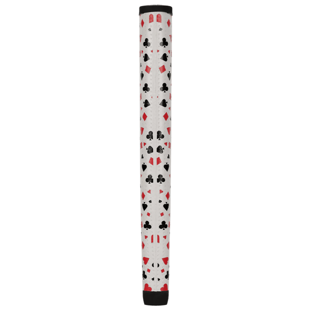 Lizard Skins PG75 Hold'em Black putter grip, rear and side detail
