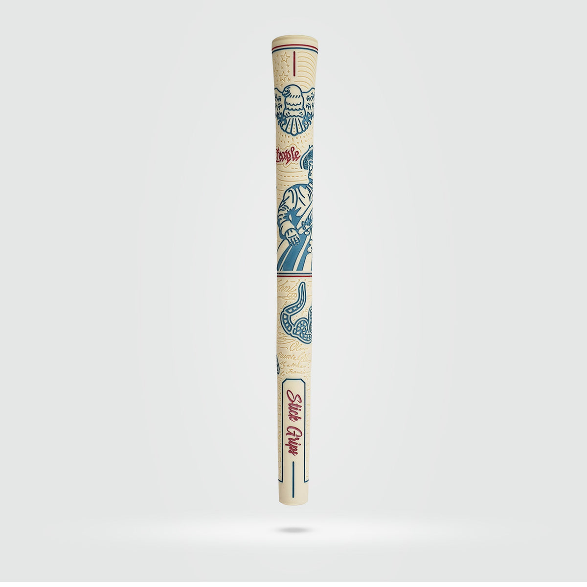 Stick Grips Patriot Ivory design detail