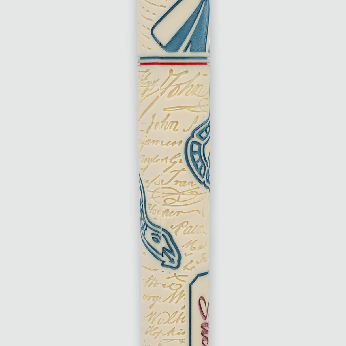 Stick Grips Patriot Ivory design detail