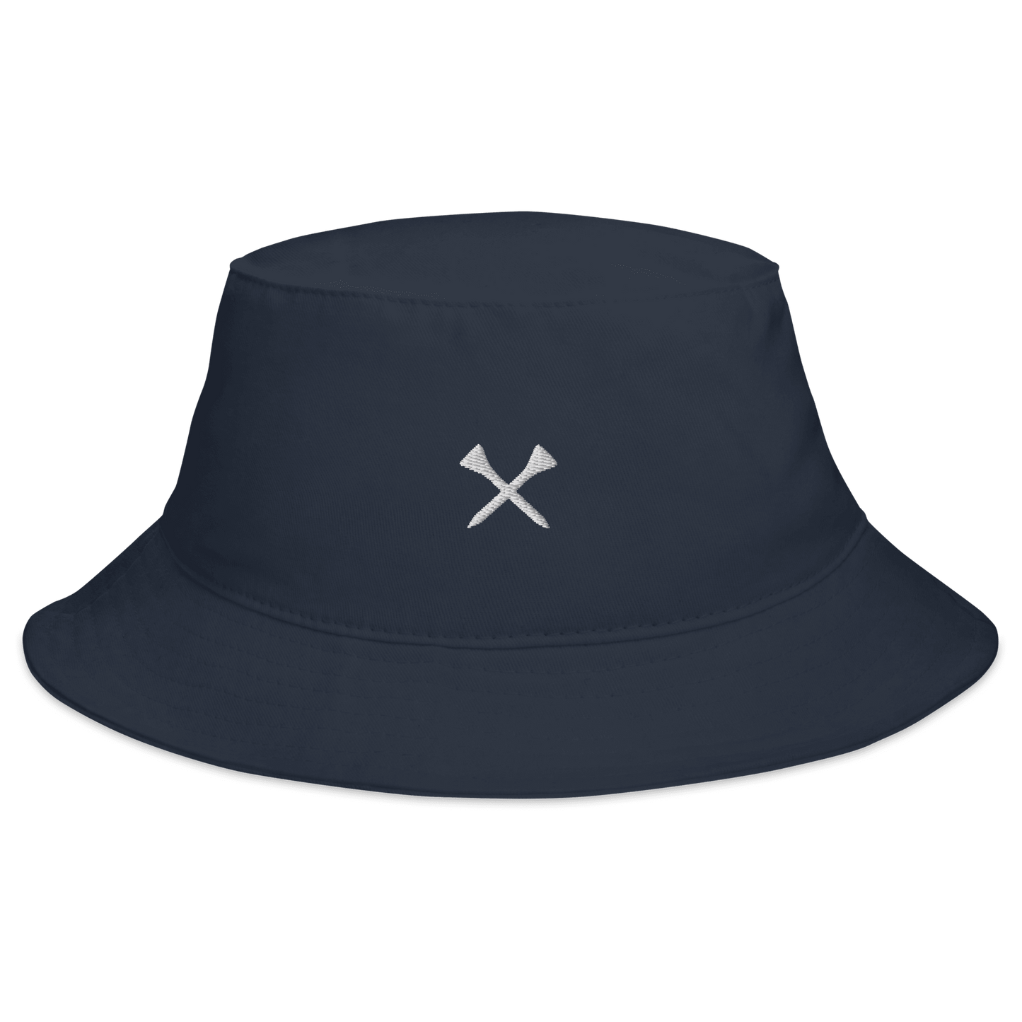 Crossed Tees Embroidered Bucket Hat - Navy - Club Rehab
