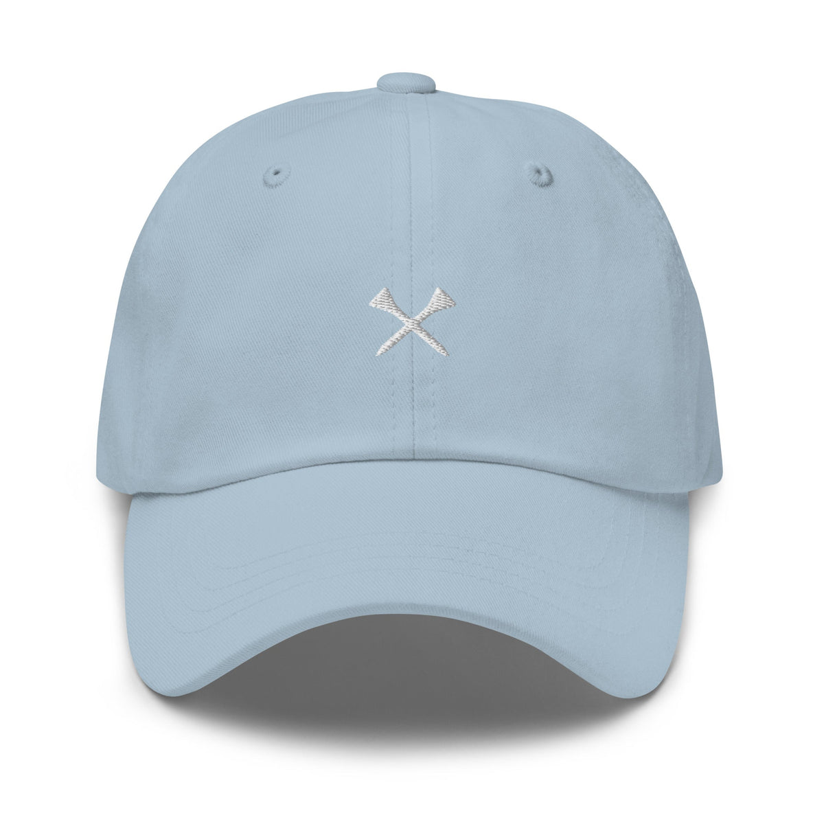 Crossed Tees Embroidered Golf Hat – Minimalist Women’s Golf Cap | Mulligans & Mimosas - Light Blue - Club Rehab