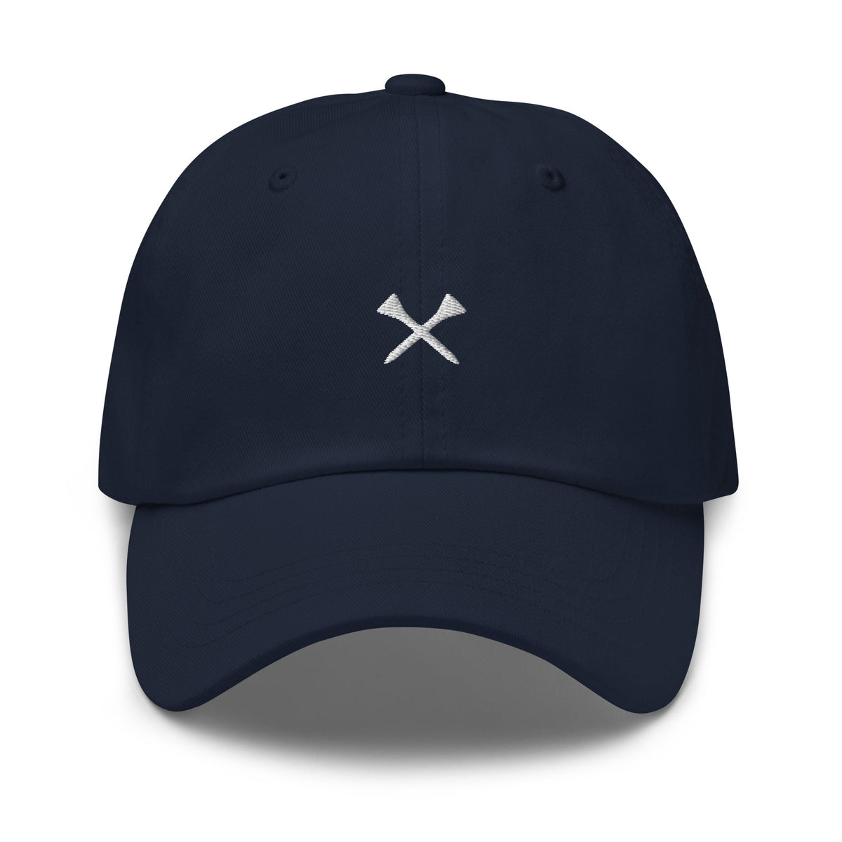 Crossed Tees Embroidered Golf Hat – Minimalist Women’s Golf Cap | Mulligans & Mimosas - Navy - Club Rehab