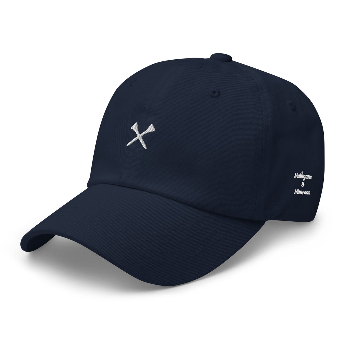 Crossed Tees Embroidered Golf Hat – Minimalist Women’s Golf Cap | Mulligans & Mimosas - Navy - Club Rehab