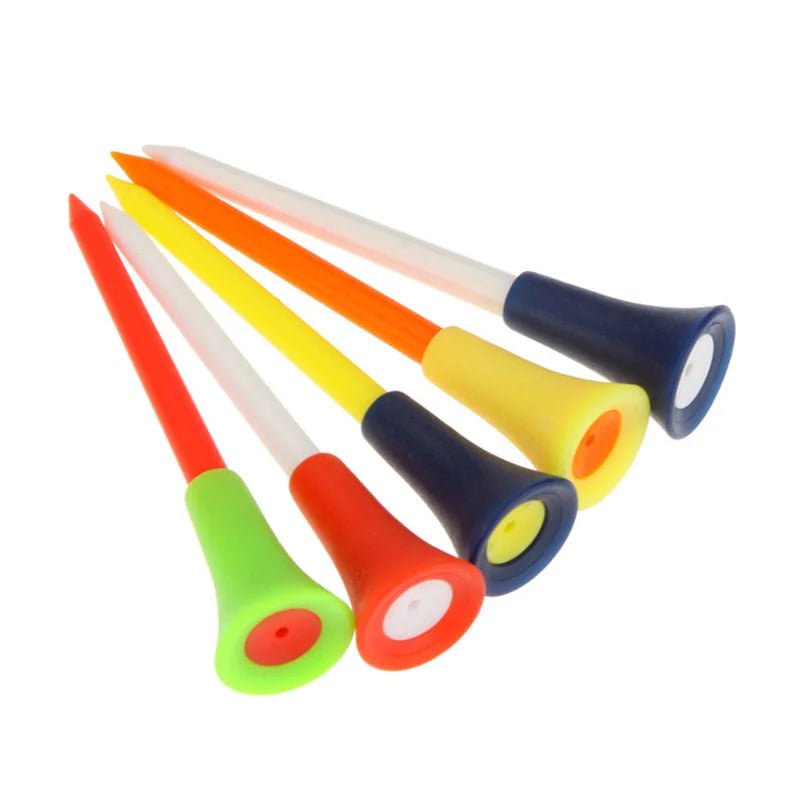 Cushion Top Color Splash Golf Tees: 100 Pack - Club Rehab - plastic teesCushion Top Color Splash Golf Tees: 100 Pack