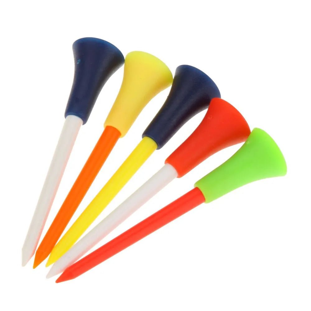 Cushion Top Color Splash Golf Tees: 100 Pack - Club Rehab - plastic teesCushion Top Color Splash Golf Tees: 100 Pack