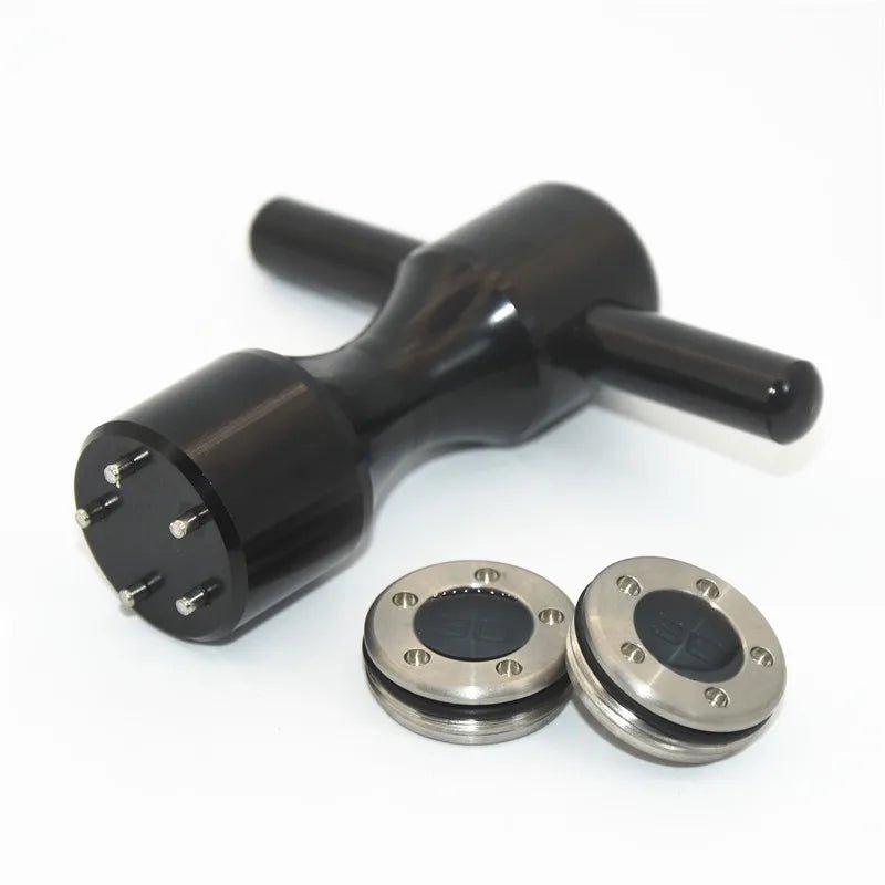 Custom Putter Weights Set – Compatible with Titleist Scotty Cameron - Black - 10g - Club Rehab