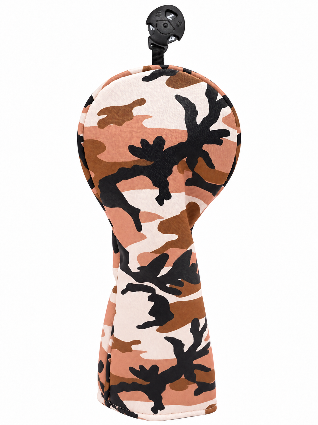 Desert Camo Hybrid headcover with rotating number selector