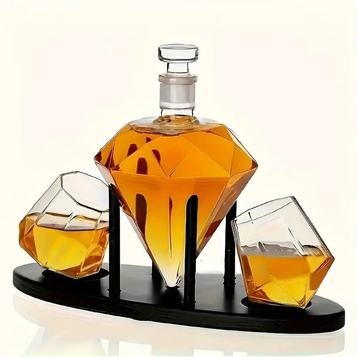 Diamond Decanter Gift Set - Club Rehab