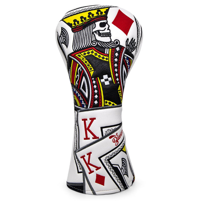 Diamond King Headcovers (Driver / Fairway / Hybrid + Optional Blade Putter) - Driver - Club Rehab