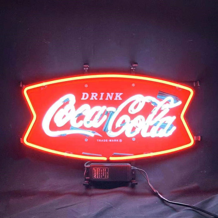 Drink Coco Cola Neon Sign Light - Club Rehab