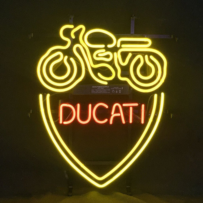 Ducati Motorcycle Neon Sign Light - Club Rehab