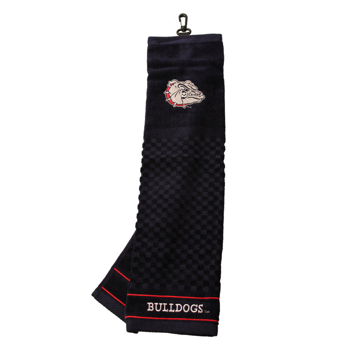 Gonzaga Bulldogs embroidered golf towel