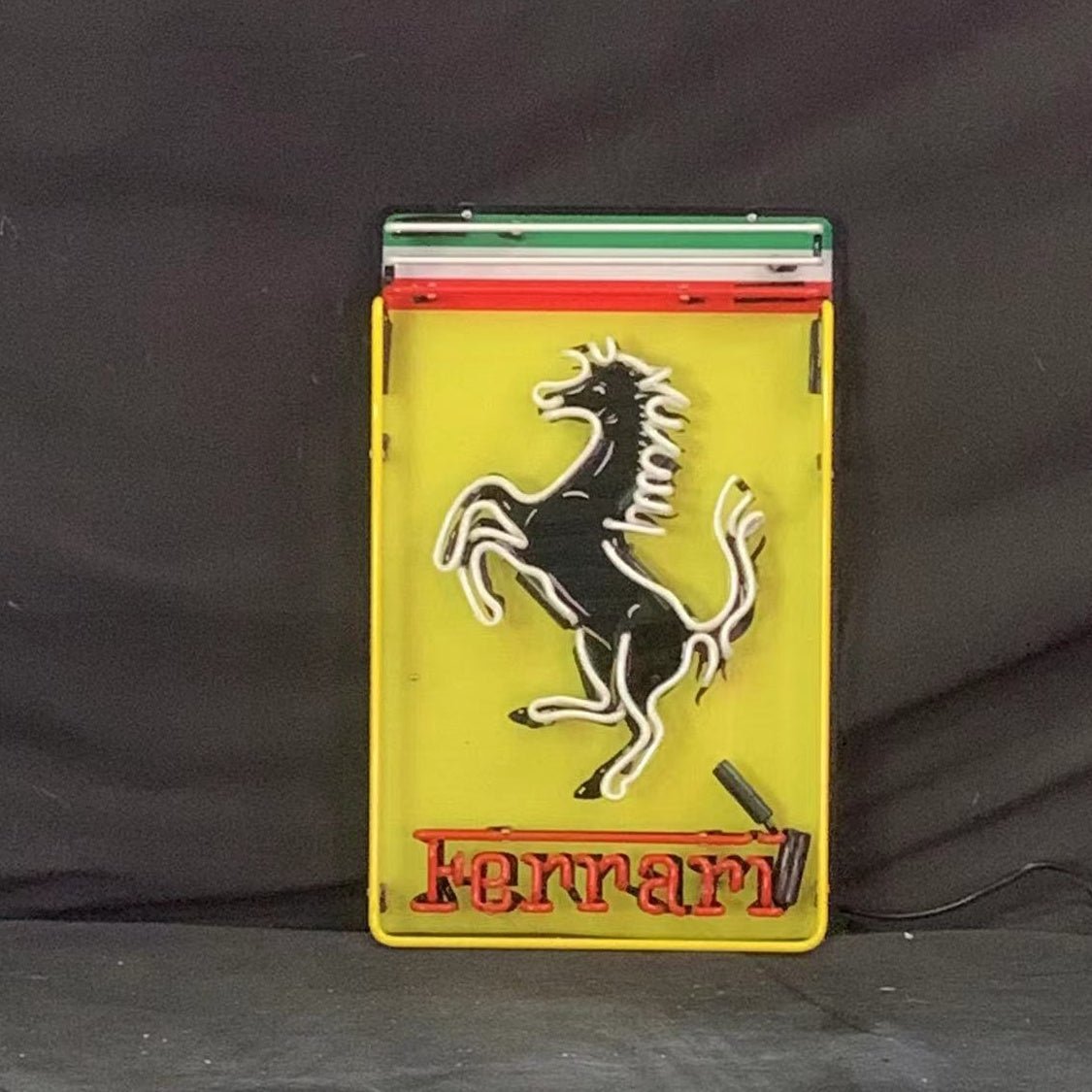 Ferrari Logo Neon Sign - Club Rehab