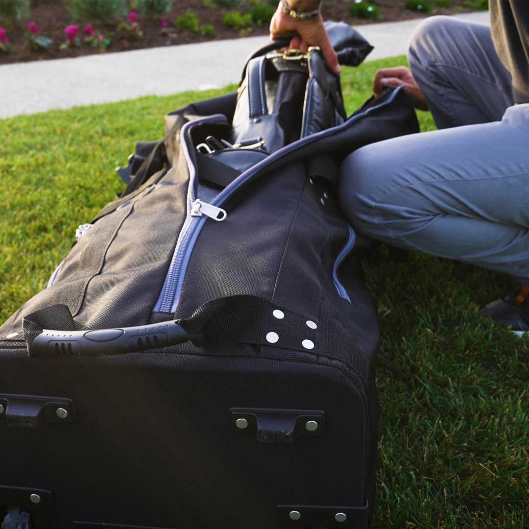 First Class Golf Travel Bag | Ultimate Protection - Black - Club Rehab