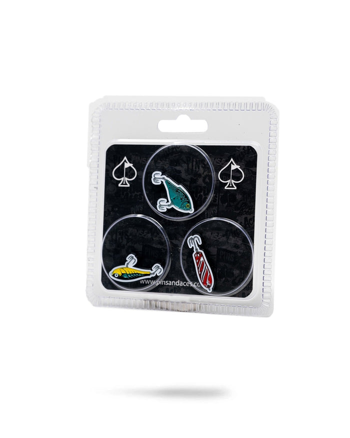 Fishing Lures Ball Markers - 3 Pack - Club Rehab