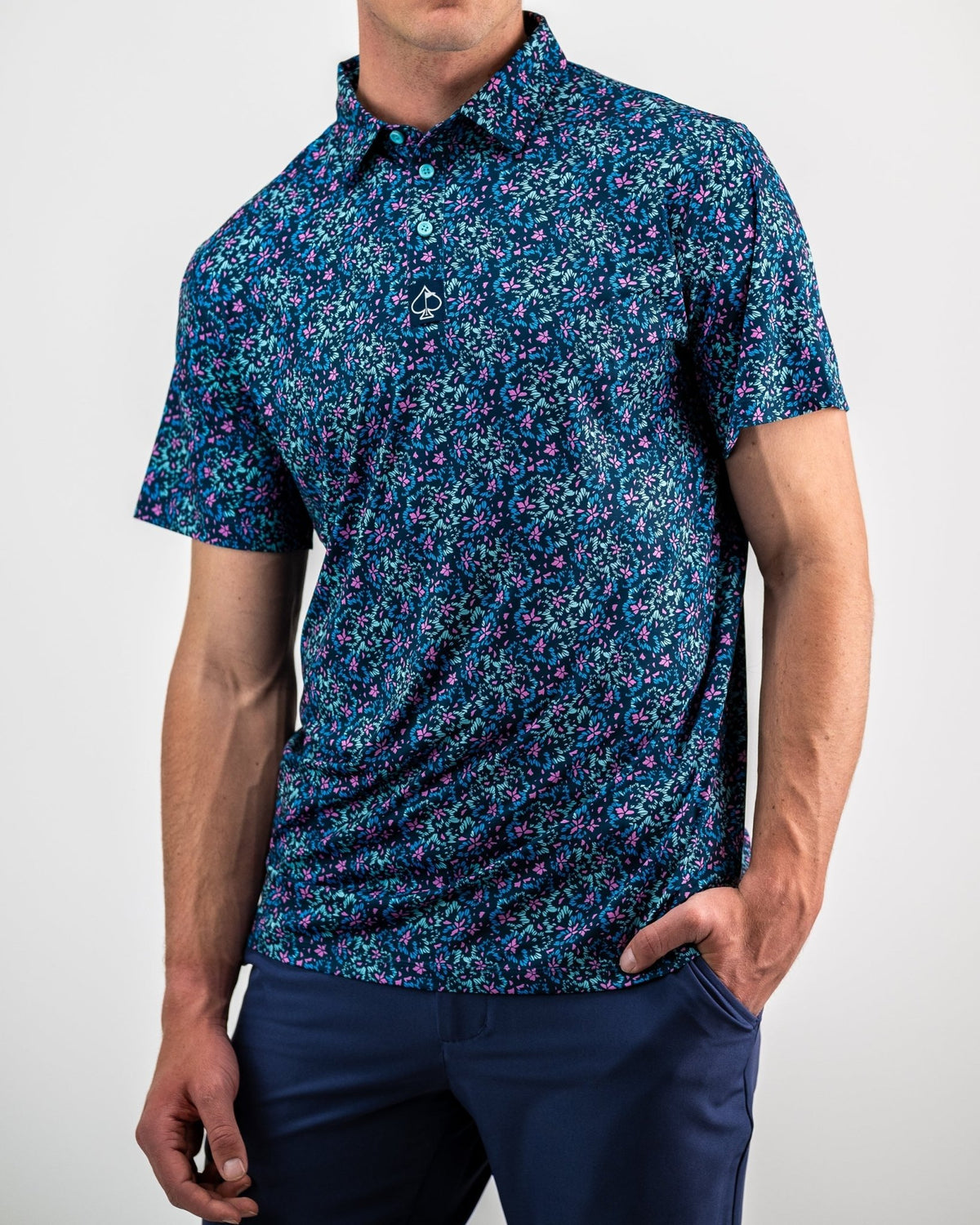 Fluorescent Floral - S - Club Rehab