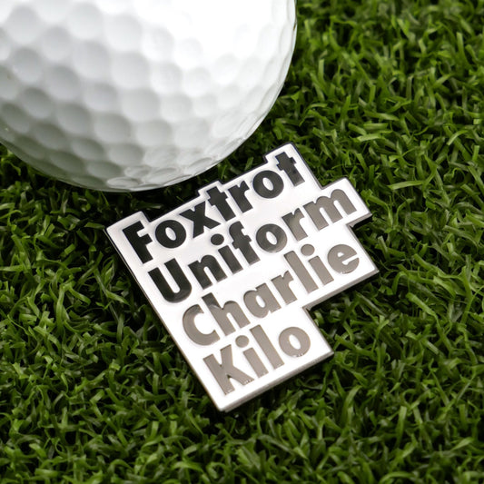 Foxtrot Uniform Charlie Kilo Ball Marker - Club Rehab