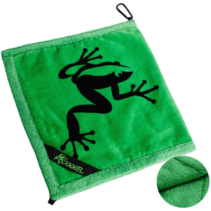 Frogger Amphibian Golf Towel - Green - Club Rehab