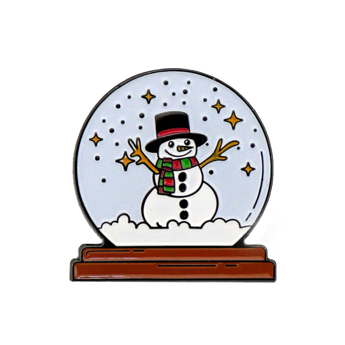 Frosty the Snow Globe Ball Marker - Club Rehab