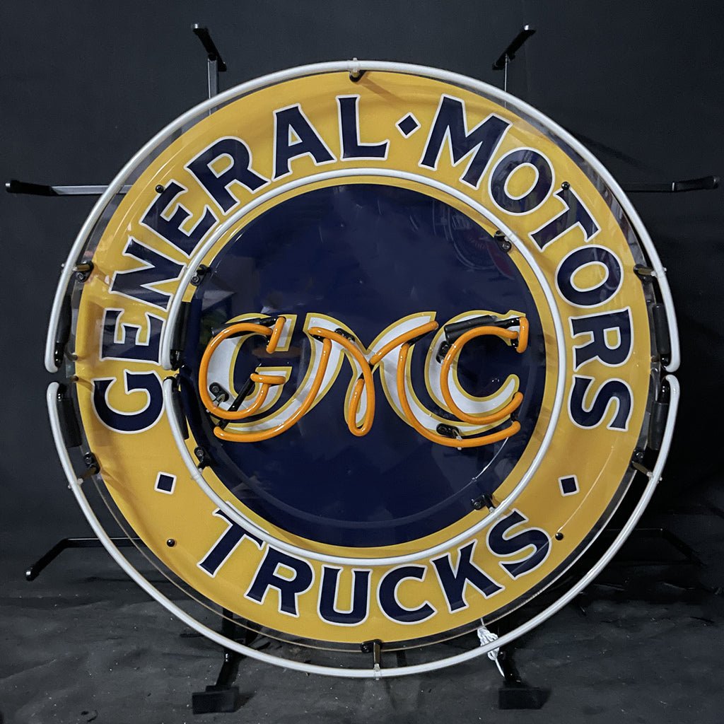 General Motors Trucks GMC Neon Sign Light - Club Rehab