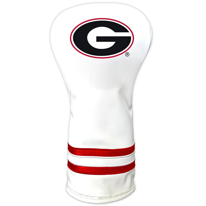 Georgia Bulldogs Vintage Golf Headcovers – White - Club Rehab