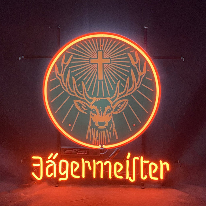 Germany Jagermeifter Beer Neon Signs Light - Club Rehab