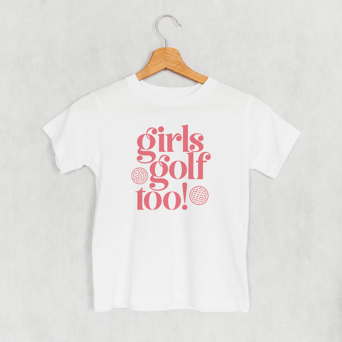 Girls Golf Too (Kids), White version, alternate product view 3