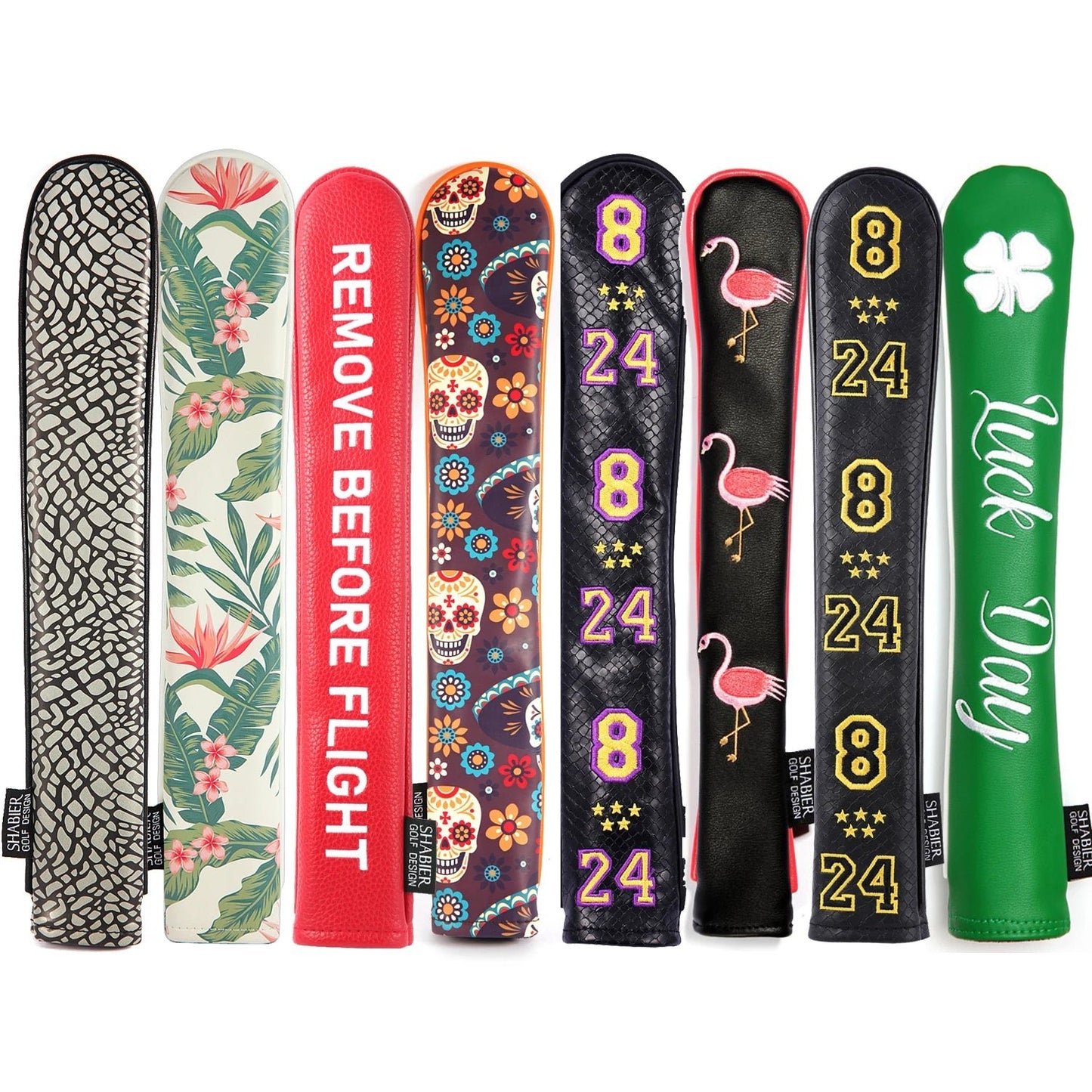 Golf Alignment Stick Cover PU Leather - The GOAT 23 - Club Rehab
