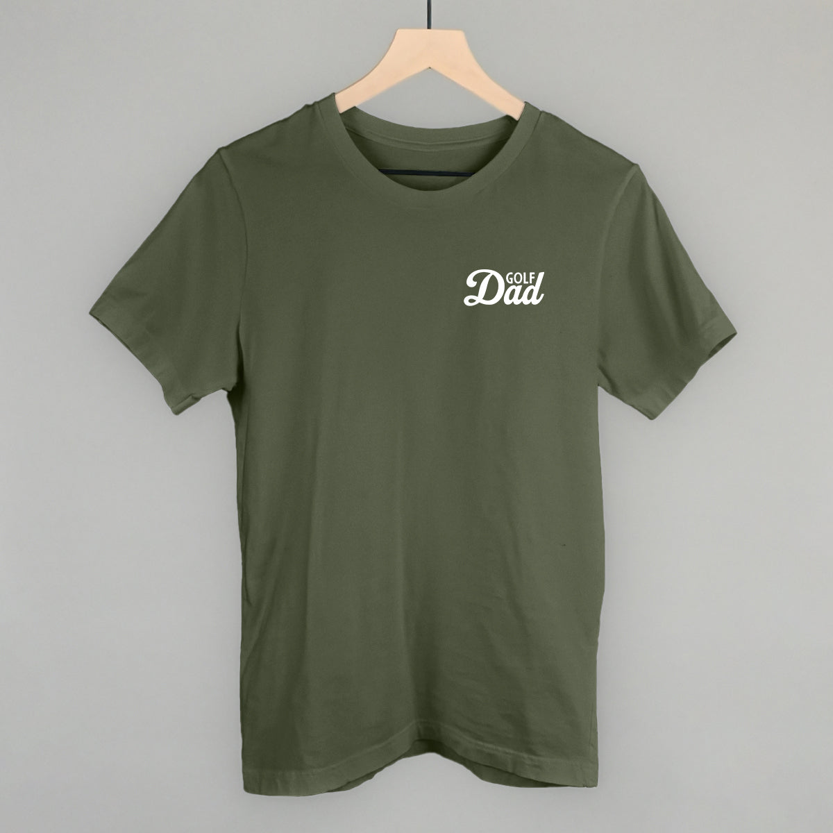 Golf Dad (White) (Left Chest), alternate product view 3