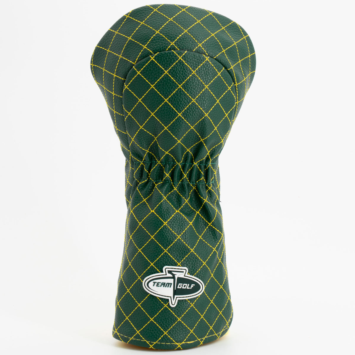 Green Bay Packers Split Driver quilted headcover, back view