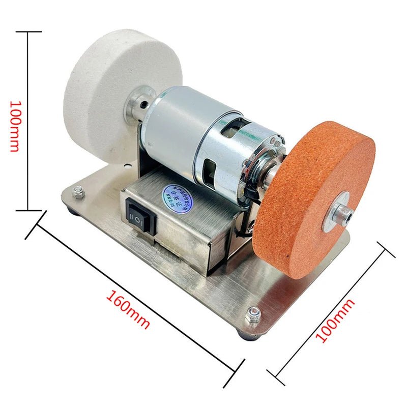 GrindMaster Mini 100W Table Grinder, alternate product view 4