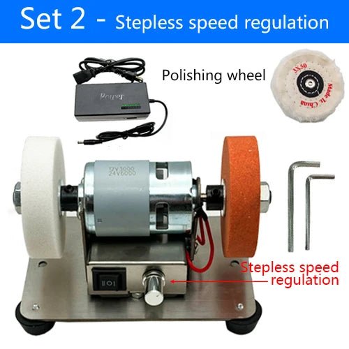 GrindMaster Mini 100W Table Grinder, alternate product view 10