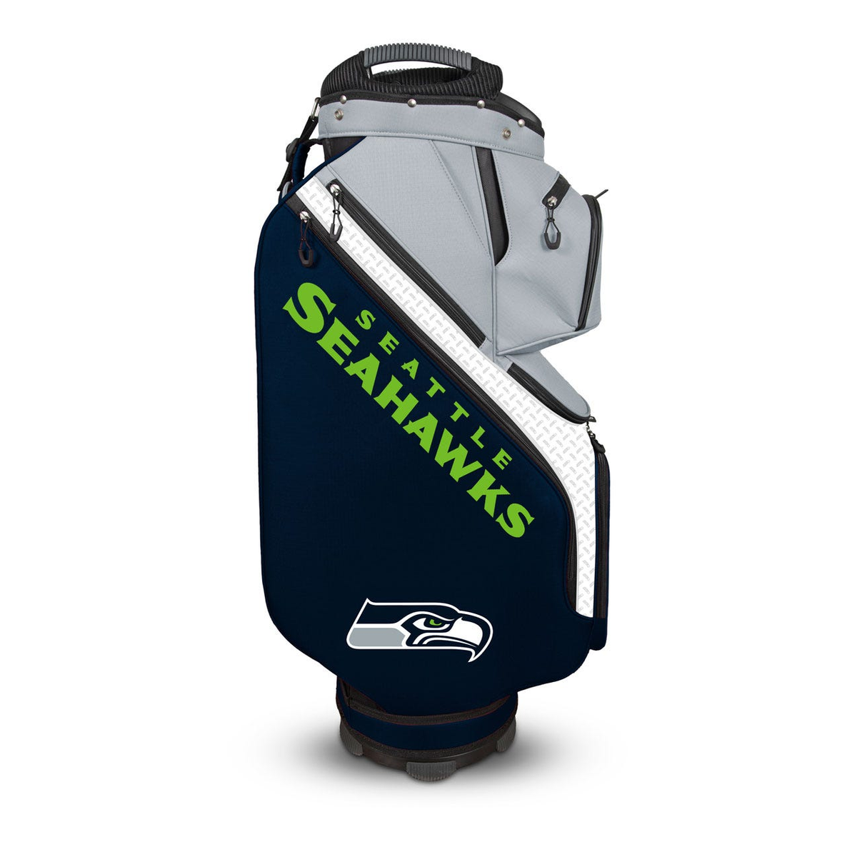 Seattle Seahawks Clubhouse Cooler Cart Bag - opposite side view