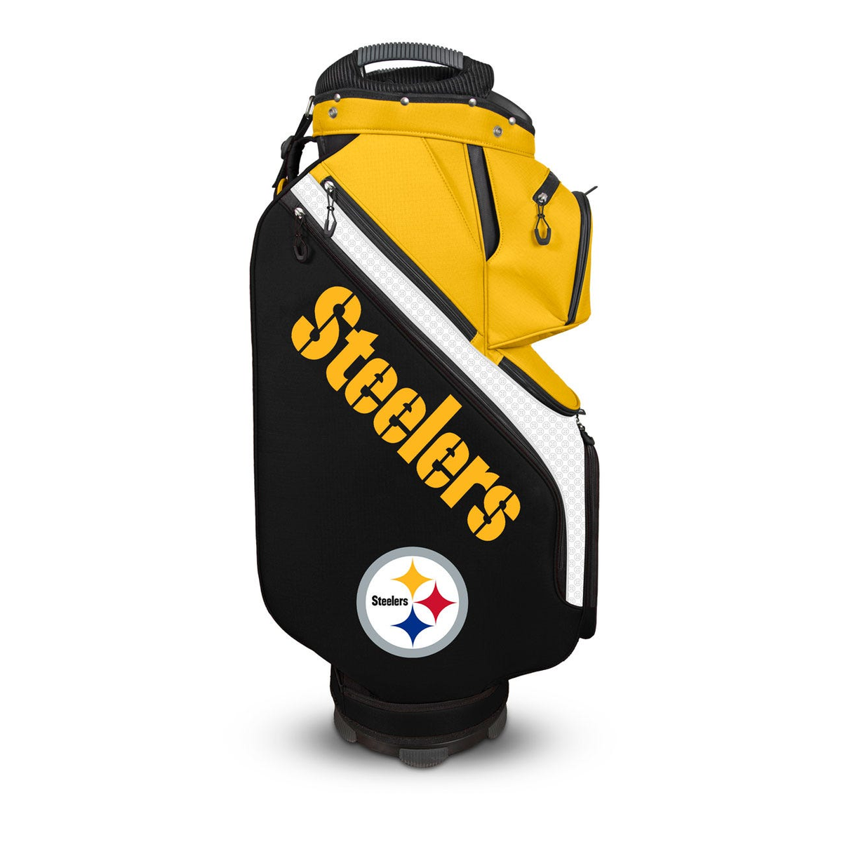 Pittsburgh Steelers Clubhouse Cooler Cart Bag - opposite side view