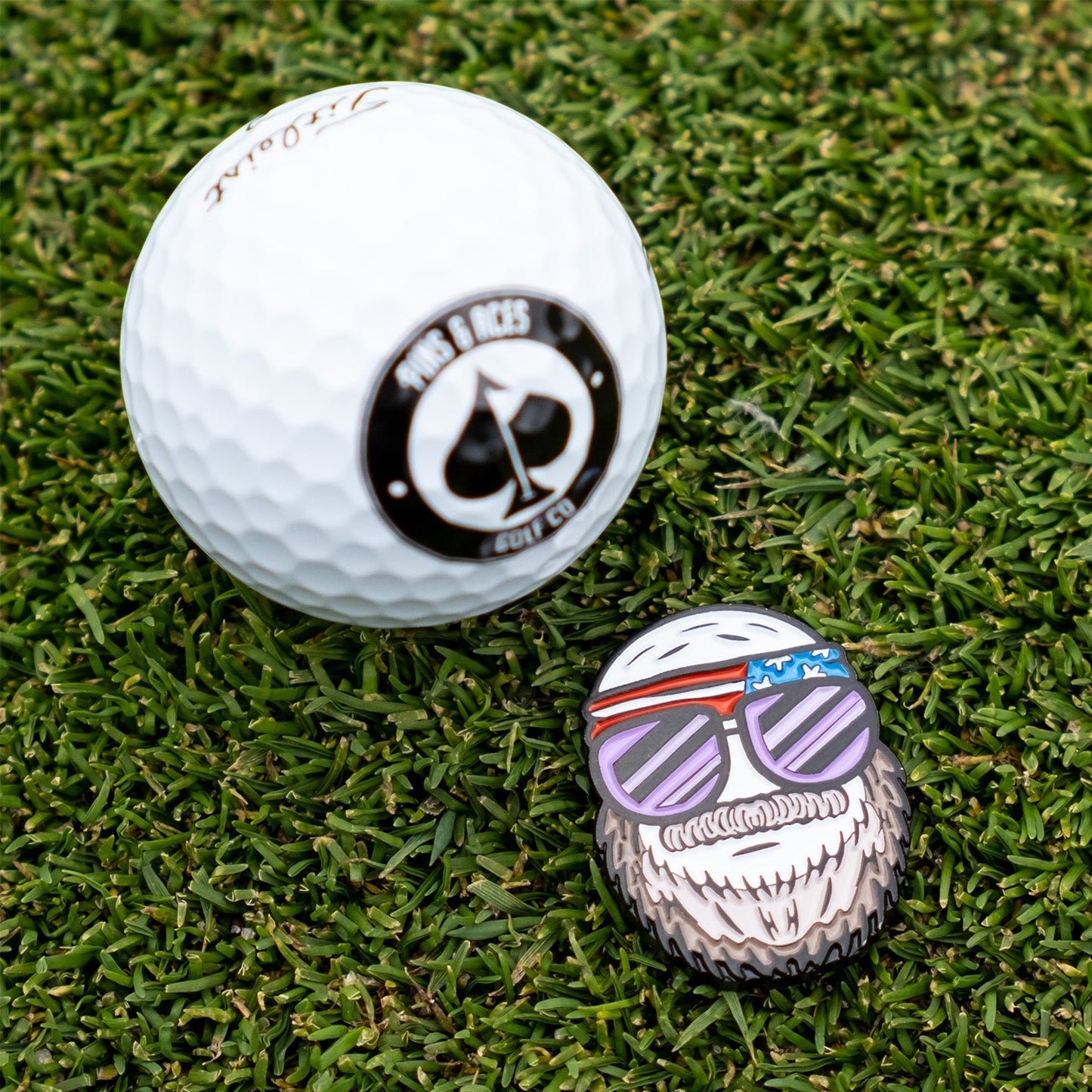 Gus the Degenerate Ball Marker - Club Rehab