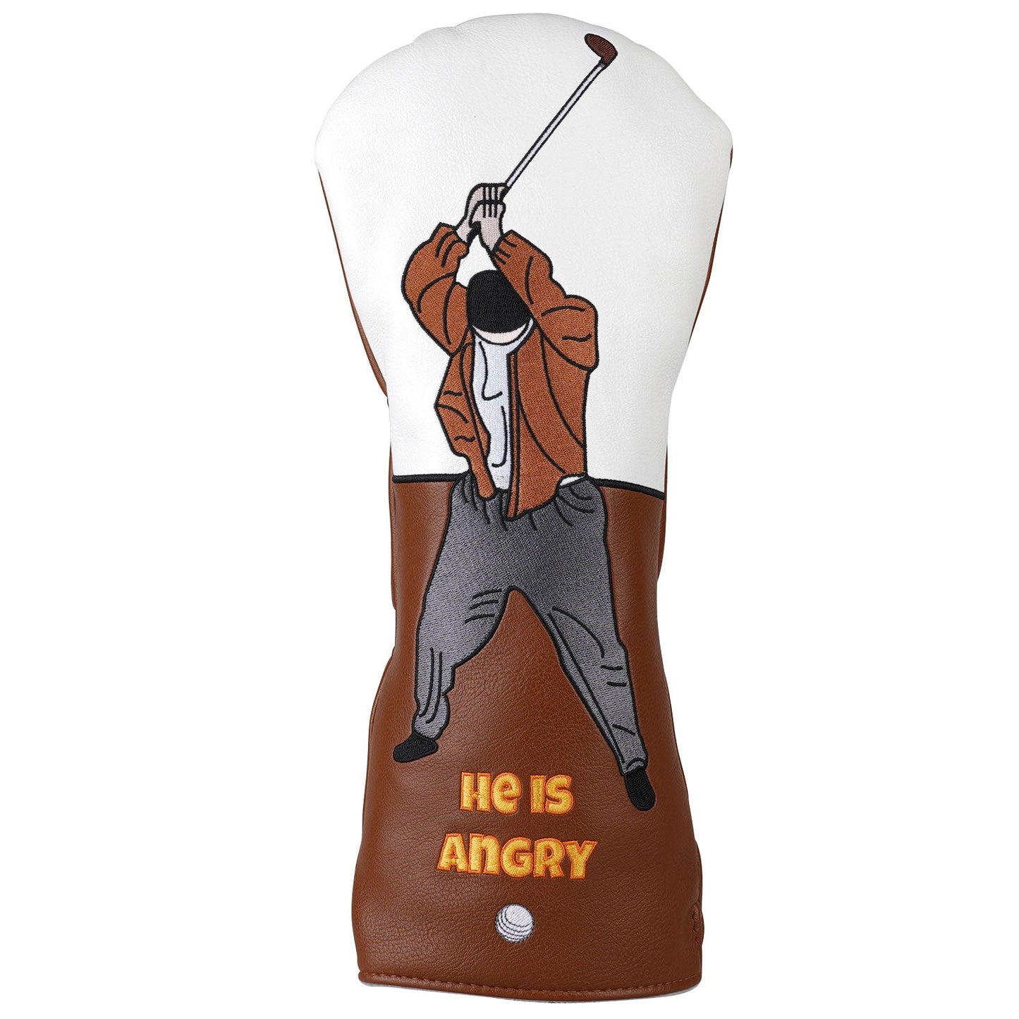 He Is Angry Fairway Wood Headcover (Happy Gilmore Inspired) - Club Rehab