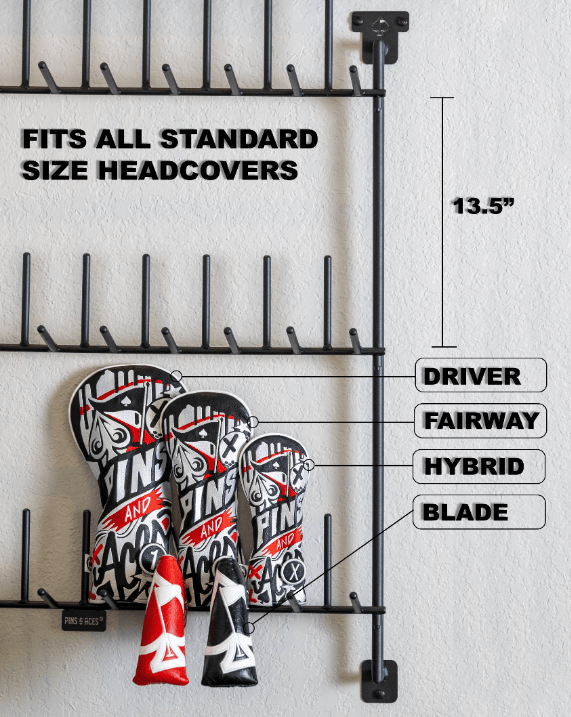 Headcover Rack - Club Rehab