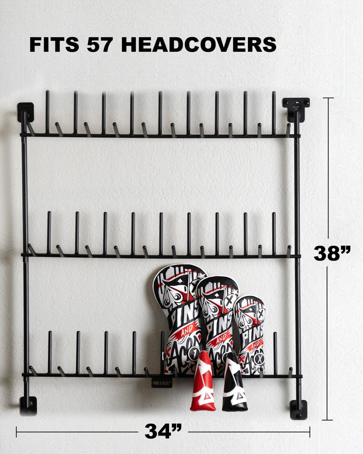 Headcover Rack - Club Rehab