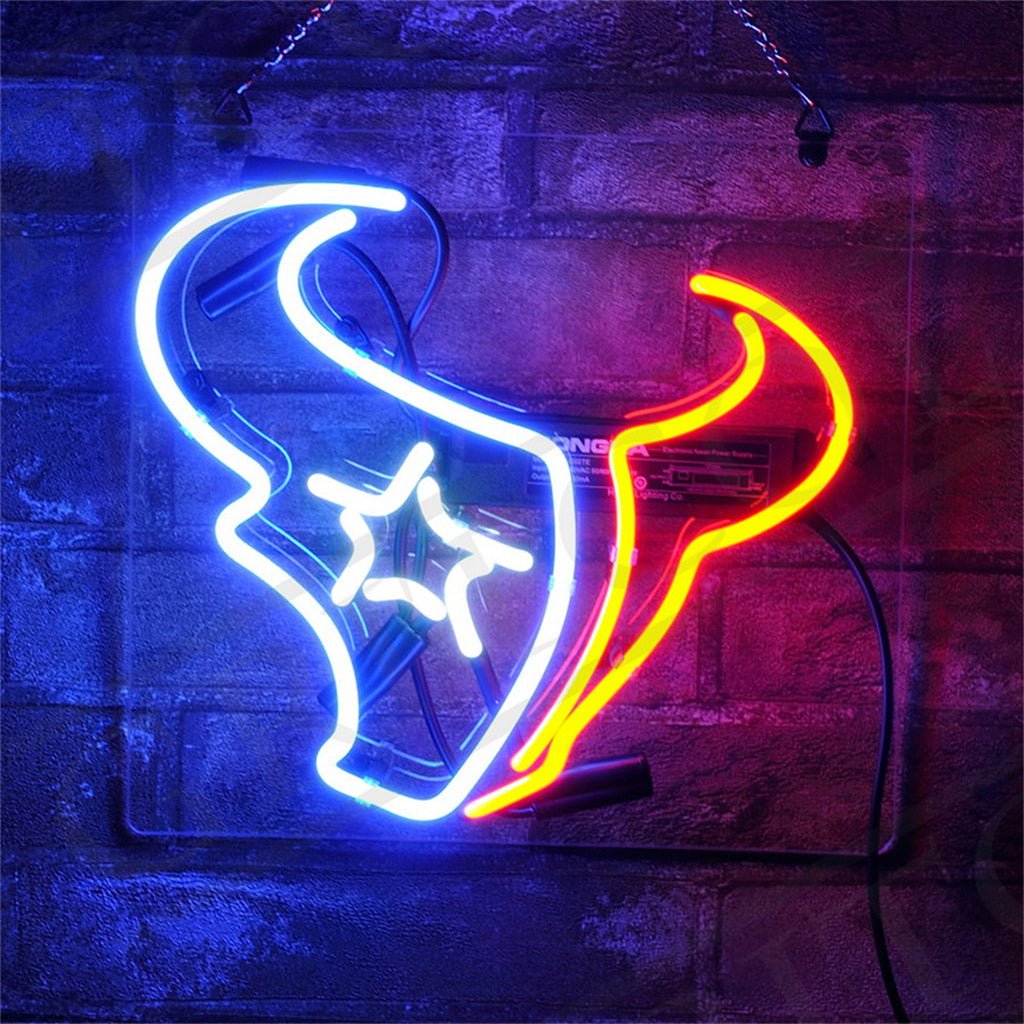 Houston Texans Neon Signs Light - Club Rehab