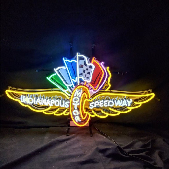 Indianapous Motor Speedway Neon Sign Light - Club Rehab
