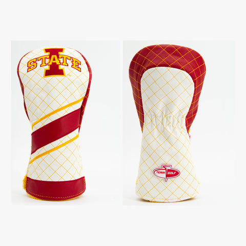 Iowa State Cyclones Gesteppte Driver-Schlägerhaube mit Streifen