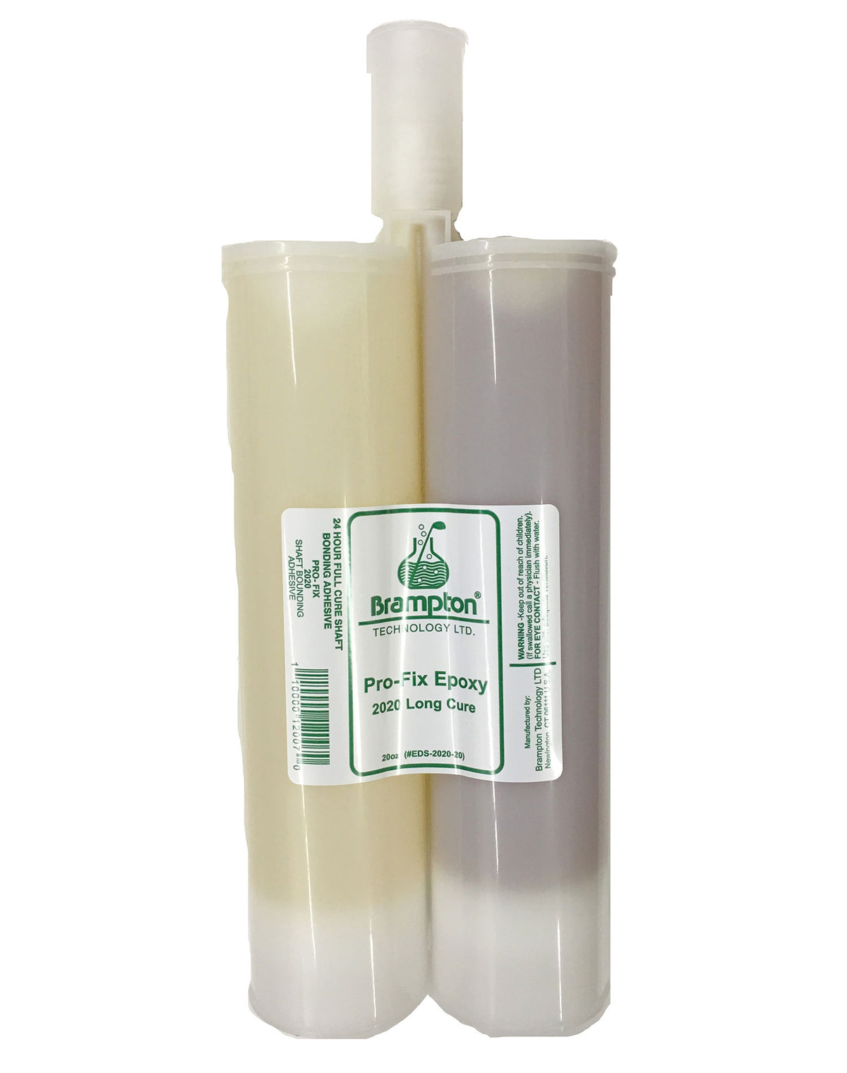 Brampton PRO-FIX 20/20 Standard Cure Epoxy - 20 oz Cartridge - product packaging