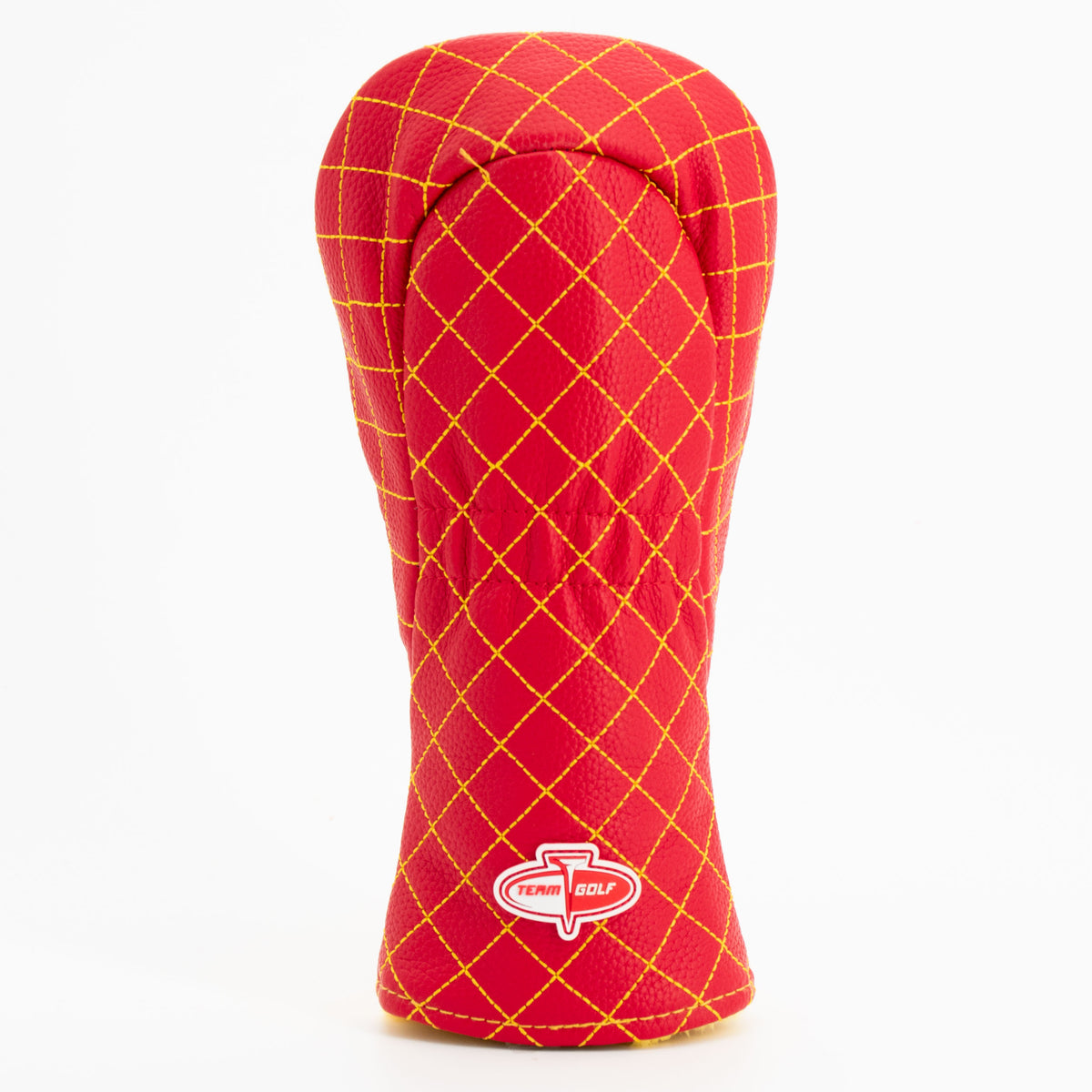 Kansas City Chiefs Split Fairway quilted headcover, back view