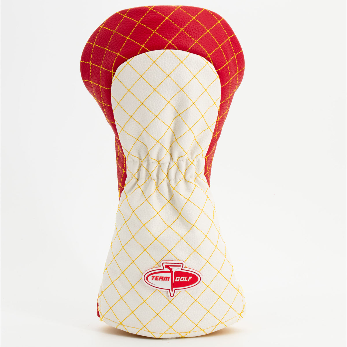 Kansas City Chiefs Striped Driver quilted headcover, back view